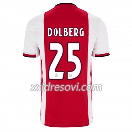 AFC Ajax Kasper Dolberg 25 Domaći Nogometni Dres 2019-2020